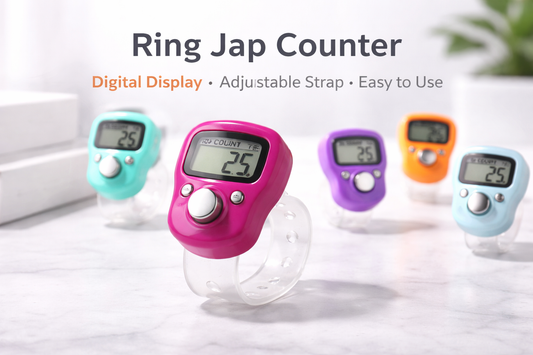 Digital Ring Jap Counter – Adjustable Finger Tally Counter