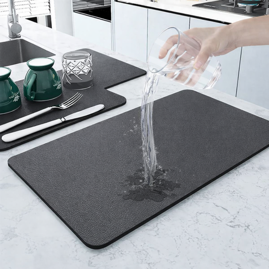 Premium Super Absorbent Anti-Slip Kitchen Drying Mat