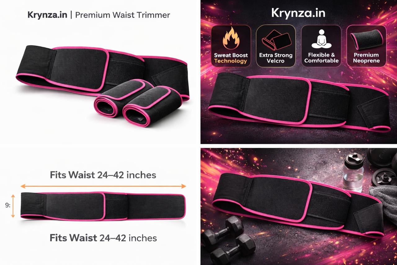 Women Waist Slimming Belt - Fat Burner & Sweat Enhancer