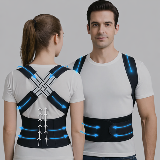 Adjustable Posture Corrector Back Support Belt for Men & Women