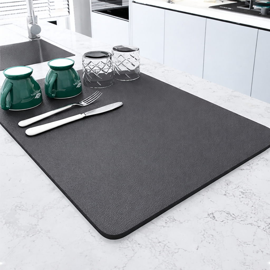 Premium Super Absorbent Anti-Slip Kitchen Drying Mat